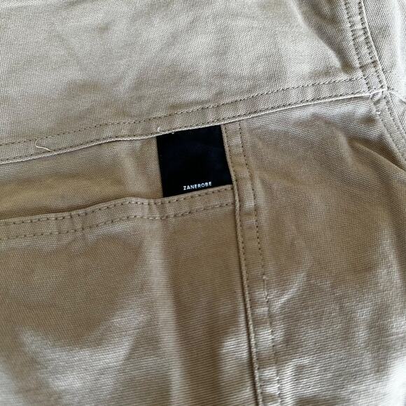 Zanerobe Canvas Work Jacket in Dark Tan - Picture 6 of 6